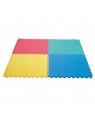 giocheria rdf85019 maxi tappeto 4 pezzi da cm.60x60 colorati