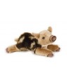 venturelli 720566 peluche cinghiale steso cm18