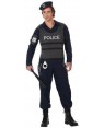 ATOSA 10279 costume polizia c/giubbotto antiproiettili t-2