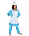ATOSA   COSTUME NANO AZZURRO PUFFETTA 3/4 BAMBINA