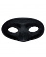 MASCHERA DOMINO NERA SEMPLICE