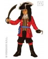 WIDMANN 33497 costume capitano pirata 8/10 cm 140