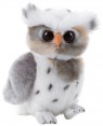plushecompany gt15756 pelouche gufo delle nevi cm26