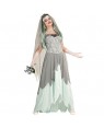 WIDMANN 05964 costume sposa zombie xl (vestito, velo con fiori,