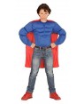 Camicia Super Muscoli 11/13 Superman +Mantello