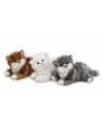 venturelli 731103 peluche roxi micio steso