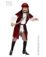 WIDMANN 57416 costume pirata dei caraibi 5/7 cm 128