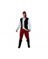Costume Pirata M Uomo A Righe