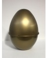 UNOGIOCHI L guscio uovo plastica vuoto grande oro 40x30cm