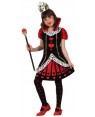 ATOSA 22627 costume regina di cuori t2 5/6 vestito