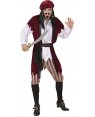 Costume Pirata Dei Caraibi M Camicia Con Gilet-Pan