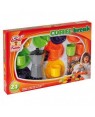GIOCHERIA RDF50445 funny home coffe break set moka con tazzine e acce