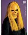 widmann 6796s maschera teschio con parrucca col.ass.