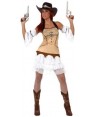 Costume Sceriffo Cow Girl Donna T-2