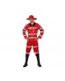 Costume Da Pompiere Rosso, T-3