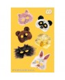 widmann 2687a maschera animaletti in peluche ass. in 6 m