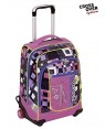 SEVEN 201001735 TROLLEY SEVEN TINDY ROUND BUNDLE GIRL ROSA/VIOLA A