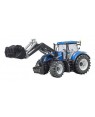 BRUDER 03121 bruder agric new holland trattore t7.315 +benna