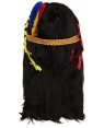 ATOSA 12924 sc/pvc parrucca da indiano con piume