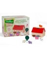 globo 365870 fattoria in legno c/animali 16pz