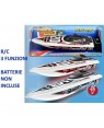 RE.ELTOYS 1477 motoscafo r/c destriero sport rosso
