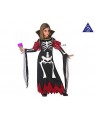 ATOSA 38493 costume vampira c/scheletro 10-12