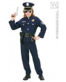WIDMANN 73166 costume poliziotto in tessuto pesante 128cm