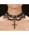 widmann 7136r set collana gotica con croce