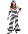 RUBIES 15145 costume carcerata donna m con catene