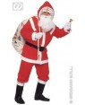 Costume Babbo Natale M Con Accessori E Barba