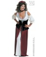Costume Locandiera S Vestito,Corsetto,Col