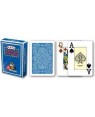 modiano 300545 carte poker texas jumbo blu pvc
