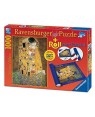 RAVENSBURGER 19910 PUZZLE 1000 ROLL IL BACIO KLIMT