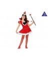 Costume Regina Di Cuori Bimba T4 10-12 Anni