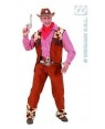 Costume Cowboy M Camicia,Gilet,Pant,Cint,Band