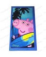 devis pp09014 telo mare george di peppa pig 70x140