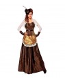 WIDMANN 07742 costume steampunk donna m gonna lunga
