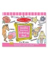 MELISSA E DOUG 14225 MELISSA ALBUM 50 DISEGNI DA COLORARE ROSA