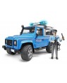 BRUDER 02597 bruder emerg land rover polizia +pers
