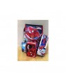 SEVEN  zaino school pack c/gadget superpower spiderman