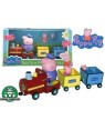 CEPPIRATTI 02258 peppa pig il treno di nonno pig con 3 personaggi
