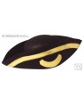 widmann 2559t cappello tricorno feltro piumato dec. in oro