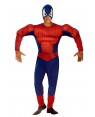 Costume Spiderman Red Hero T.U.
