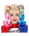 WIDMANN 46926 parrucca clown lunga harley quinn batman