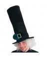 carnival toys 05887 cappello cilindro tuba in velluto nero  cm 50