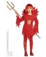 Costume Diavolessa 5/7 Cm 128