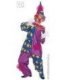 Costume Star Clown S Casacca Collare E Pantal