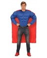 Camicia Super Muscoli S Superman +Mantello
