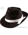 widmann 2797g cappello gangster nero floccato