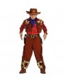 CLOWN 31604 costume cow boy 4 anni